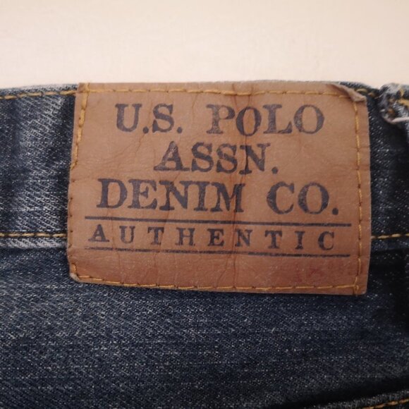 U.S. Polo Assn. Denim Co. Men's Medium Wash Size 34/32 Blue Jeans - Picture 7 of 15